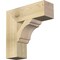 Ekena Millwork Olympic Block Rough Sawn Bracket, Douglas Fir, 6"W x 20"D x 20"H BKT06X20X20OLY05RDF - alternate 1